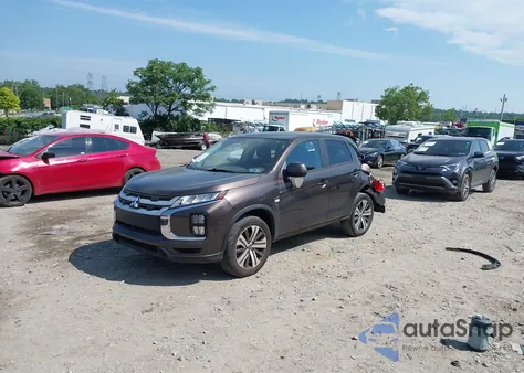 2020 Mitsubishi Outlander Sport 2.0 Es z USA, uszkodzony, nr VIN JA4AP3AUXLU022081